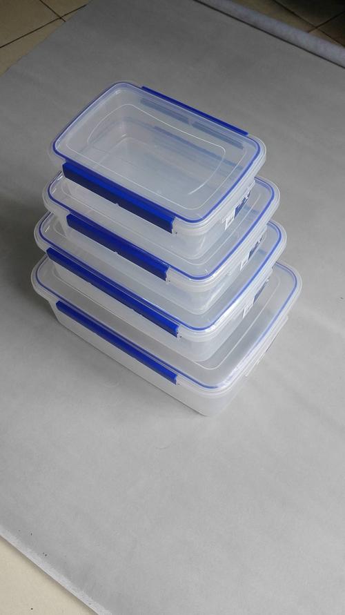 厂家供应塑料盒 透明保鲜盒 食品级 收纳盒 带盖酒店用品
